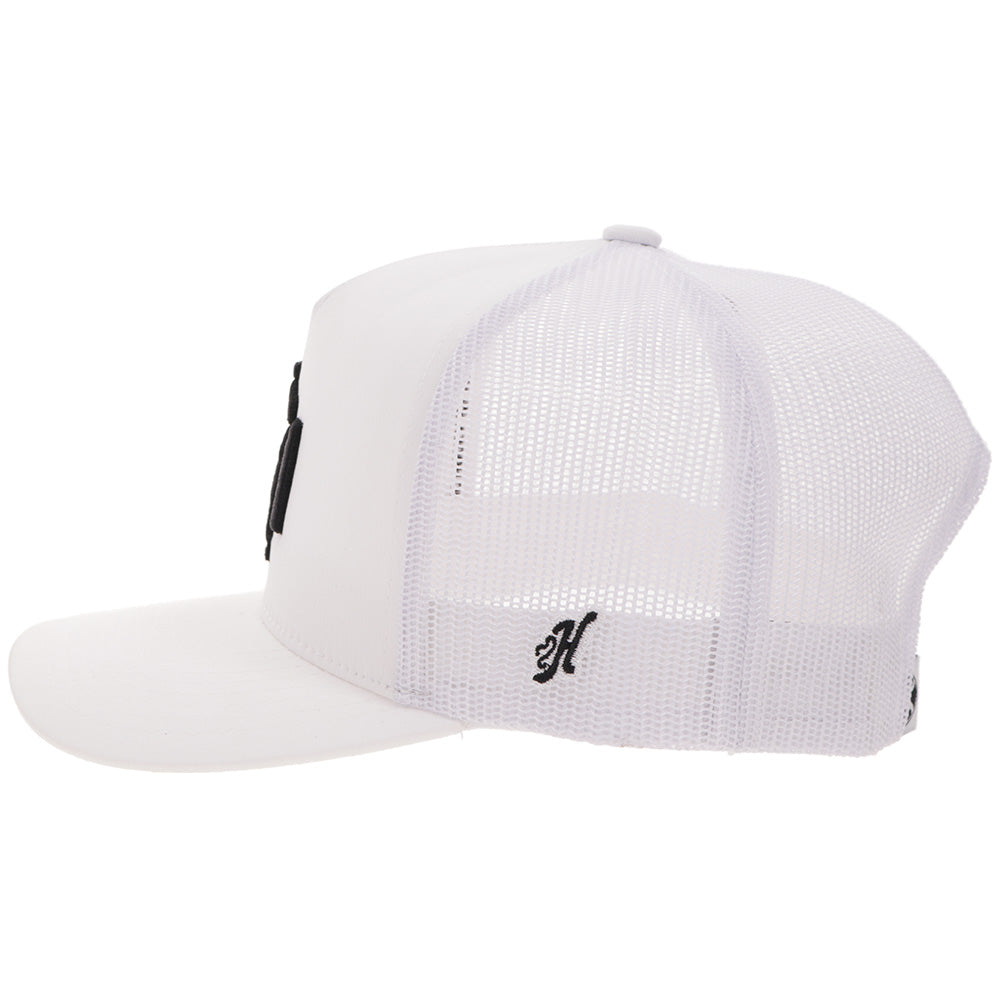 "Shad Money Mayfield " Hat White w/Black Logo