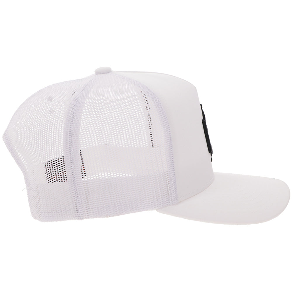 "Shad Money Mayfield " Hat White w/Black Logo