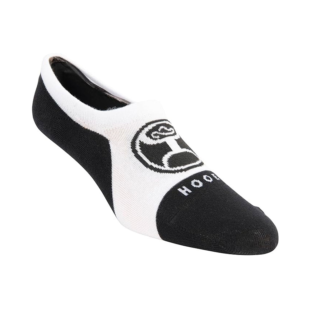Hooey Athletic No-Show 2-Pack Sock Charcoal & White
