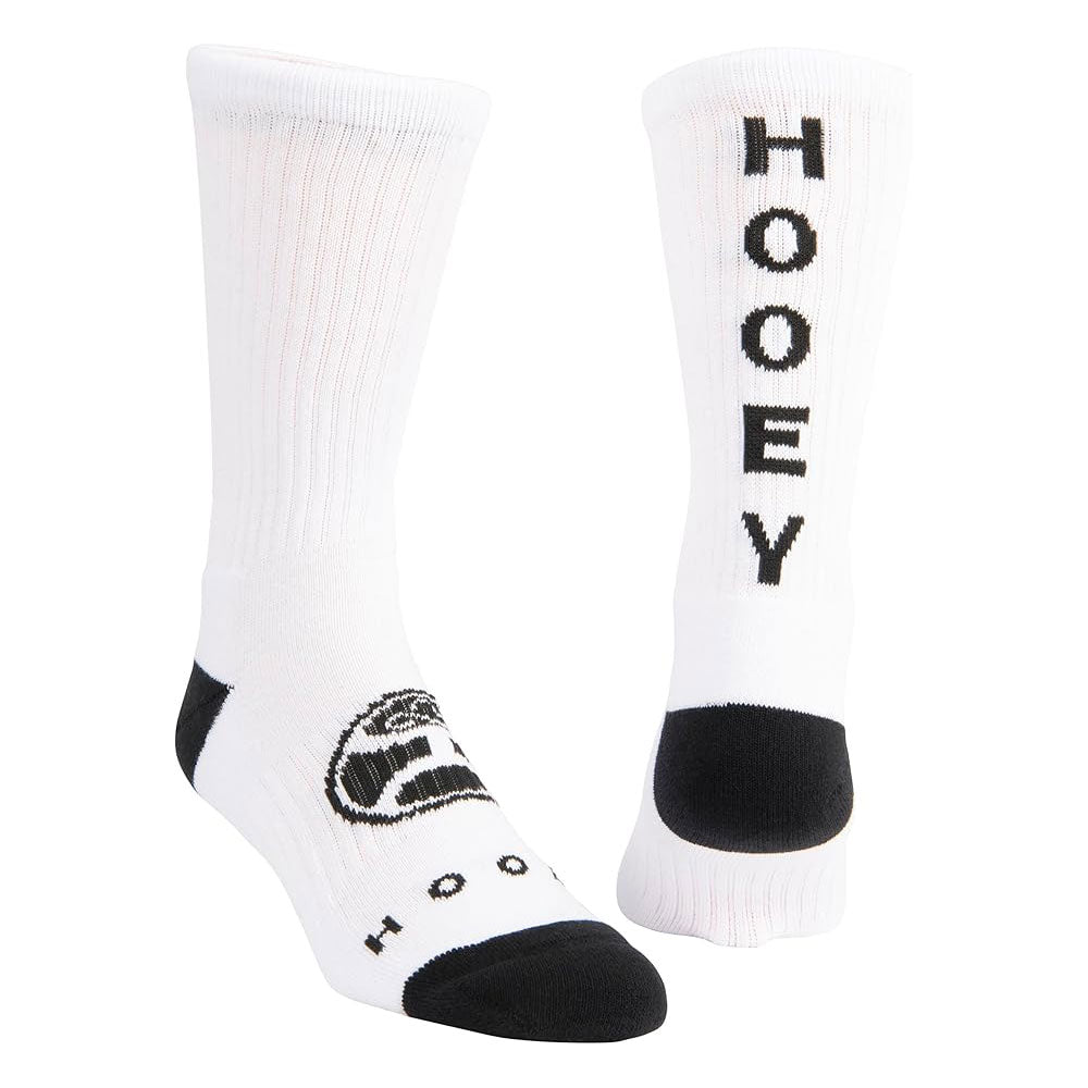 Hooey Athletic Crew 2-Pack Sock Charcoal & White