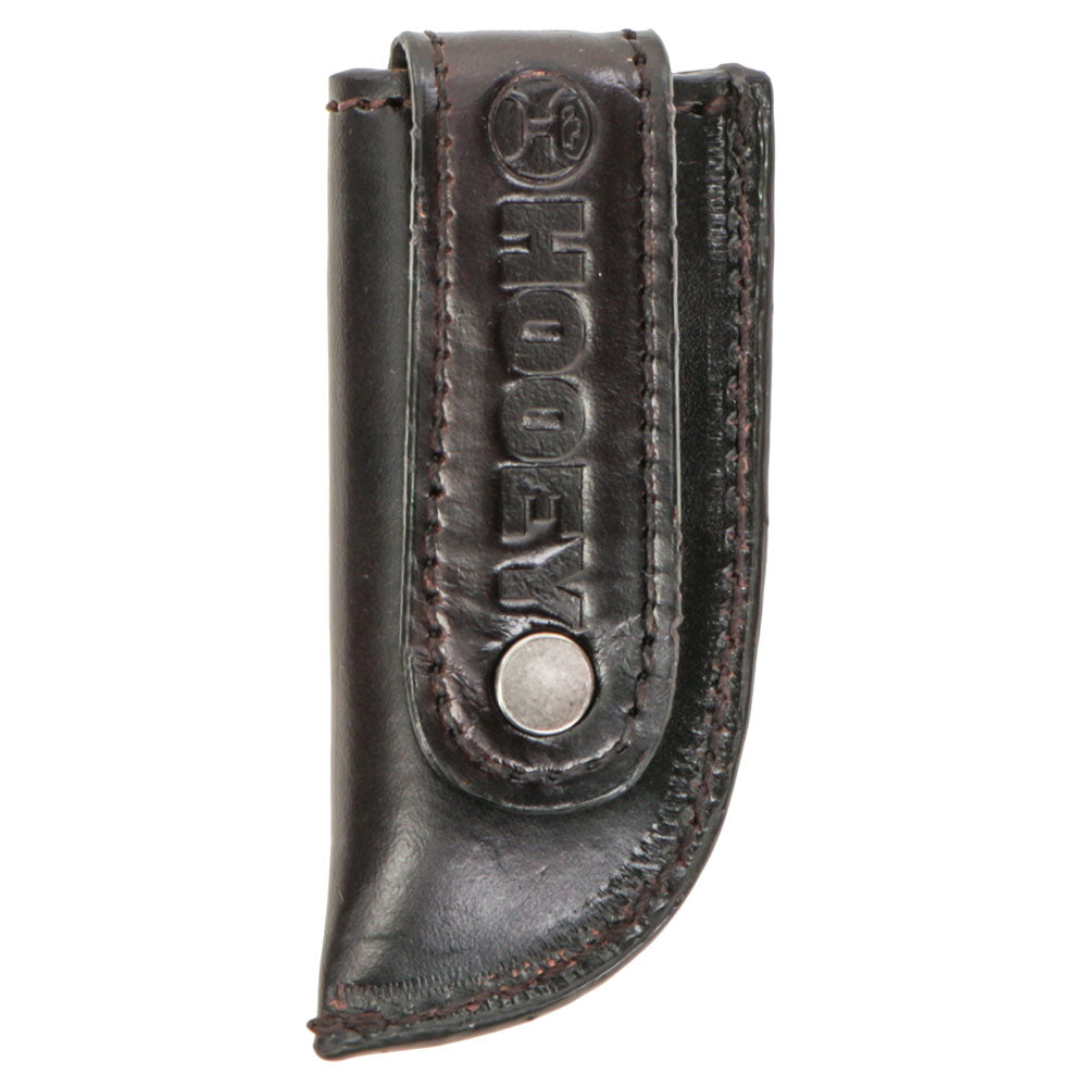 "Top Notch 2.0" Knife Sheath Brown Leather w/Feather Filigree