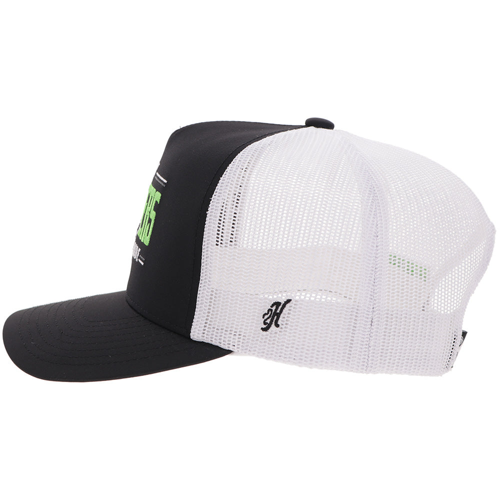 "Austin Gamblers" Hat Black/White w/Green & White Logo