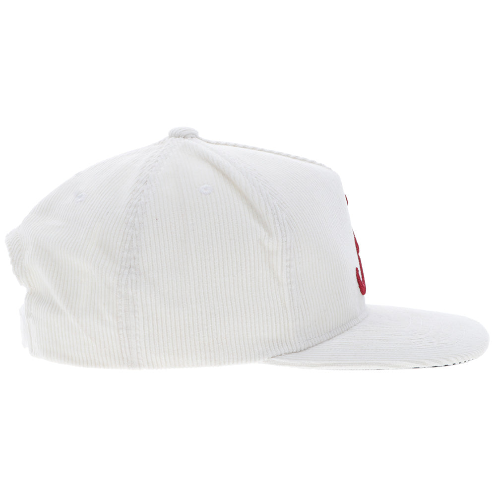 "University Of Alabama" Hat Cream Corduroy w/A Logo