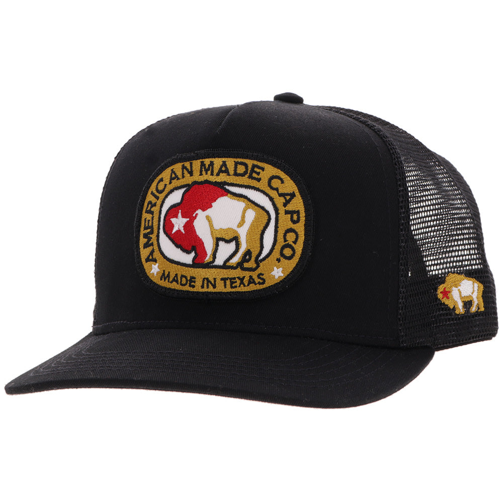 "AMCC" Hat Black w/Multi Color Patch