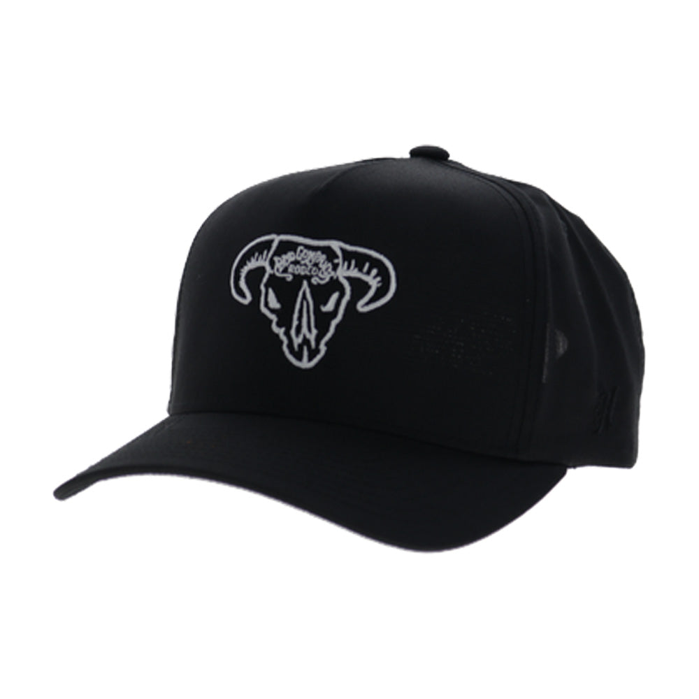 Bad Company Hat Black w/White Embroidery