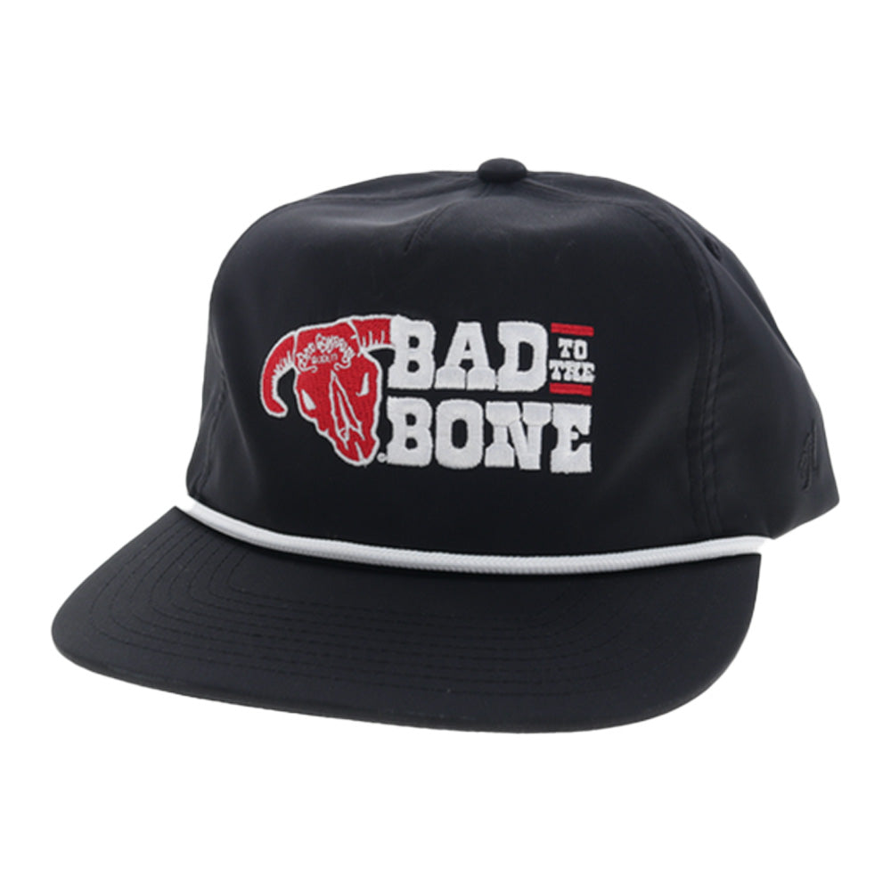 Bad Company 5 Panel Full Surround Hat Black