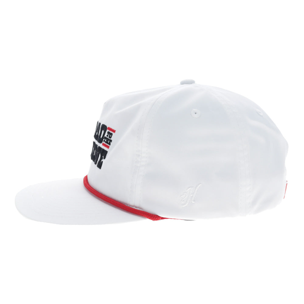 Bad Company 5 Panel Full Surround Hat White