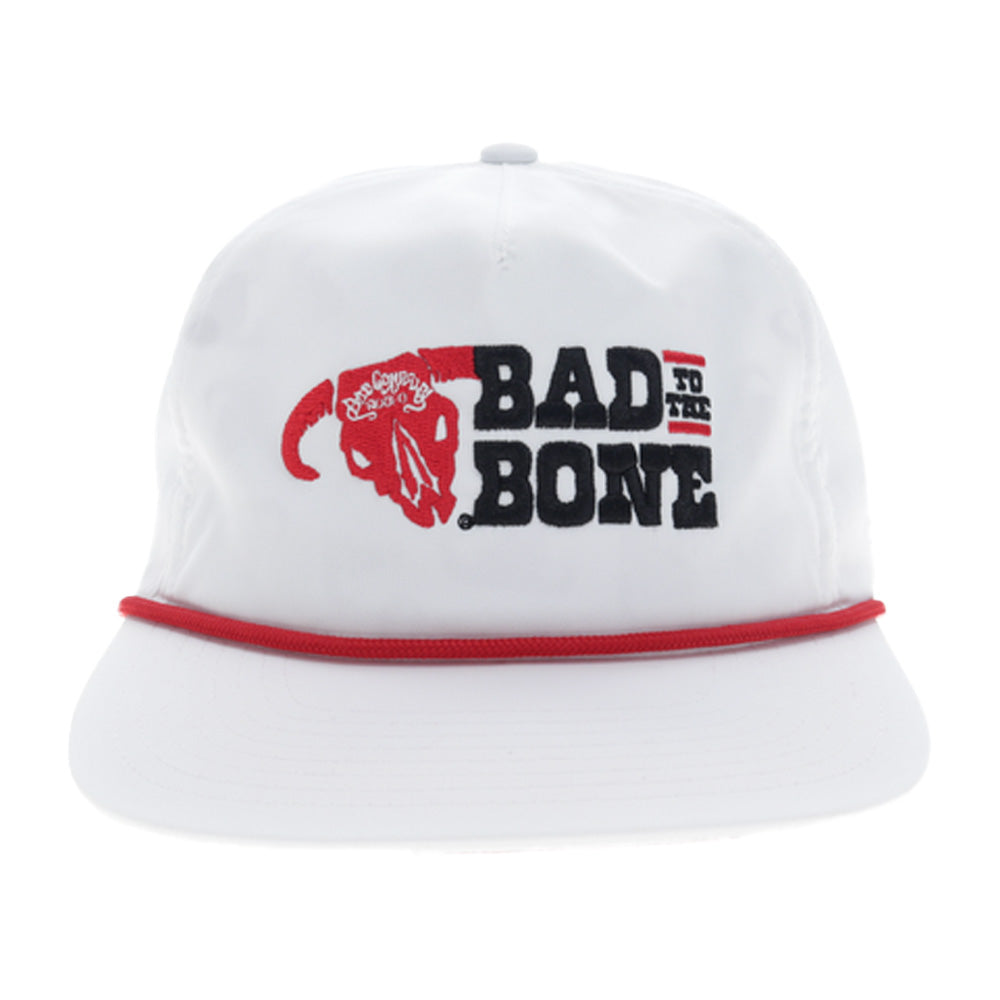 Bad Company 5 Panel Full Surround Hat White