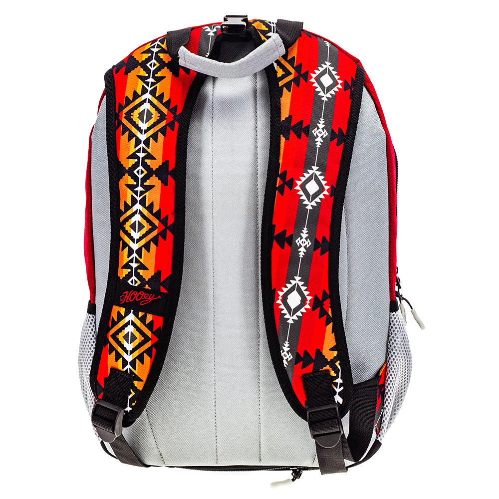 "Rockstar" Hooey Backpack Red & Grey