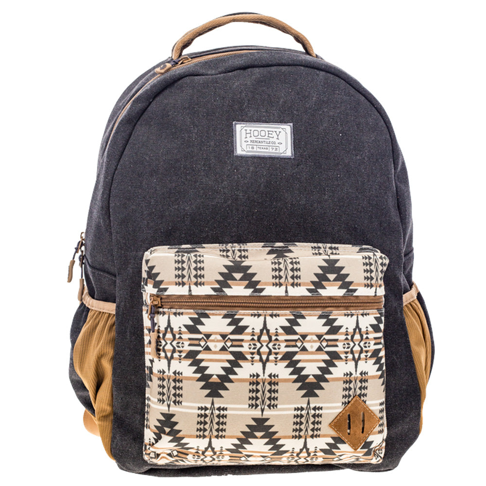 "Recess" Backpack Charcoal/Aztec