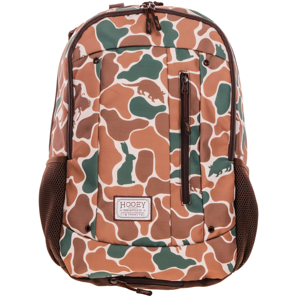 "Rockstar" Backpack Camo/Brown