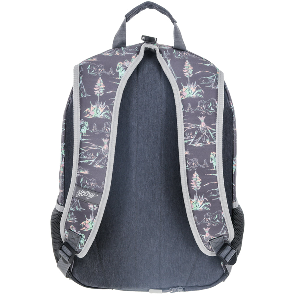"Rockstar" Backpack Charcoal Grey w/ Comanche Print