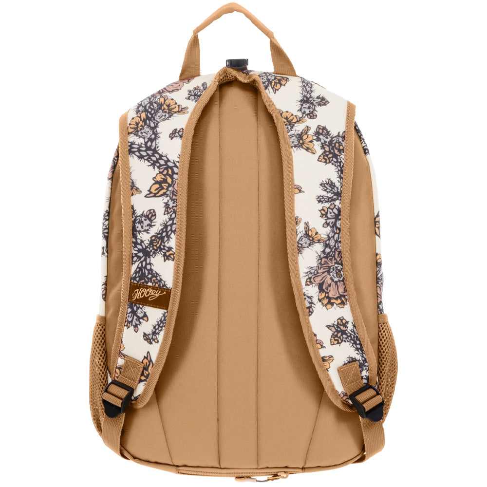 "Rockstar" Hooey Backpack Tan & Cream w/Floral Print