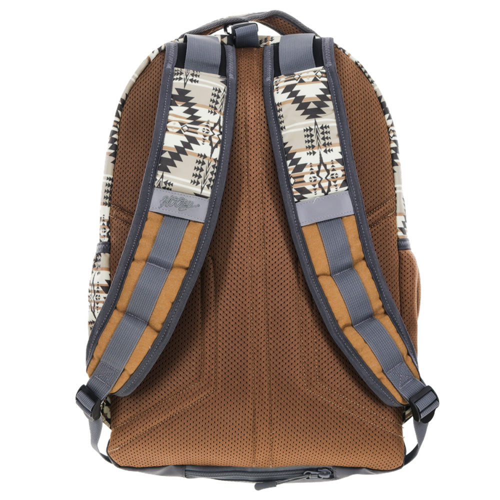 "Ox" Hooey Backpack Tan /Charcoal Aztec