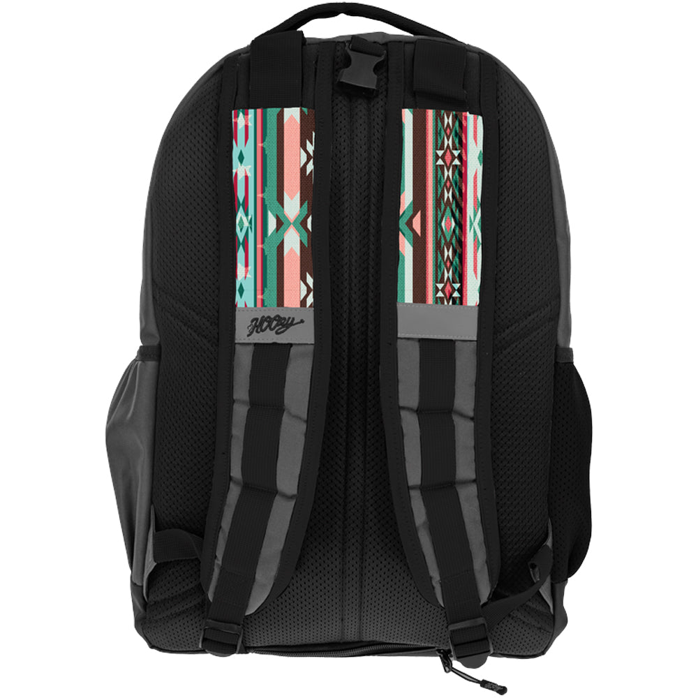 "Ox" Hooey Backpack Charcoal Grey w/Multi-Color Aztec
