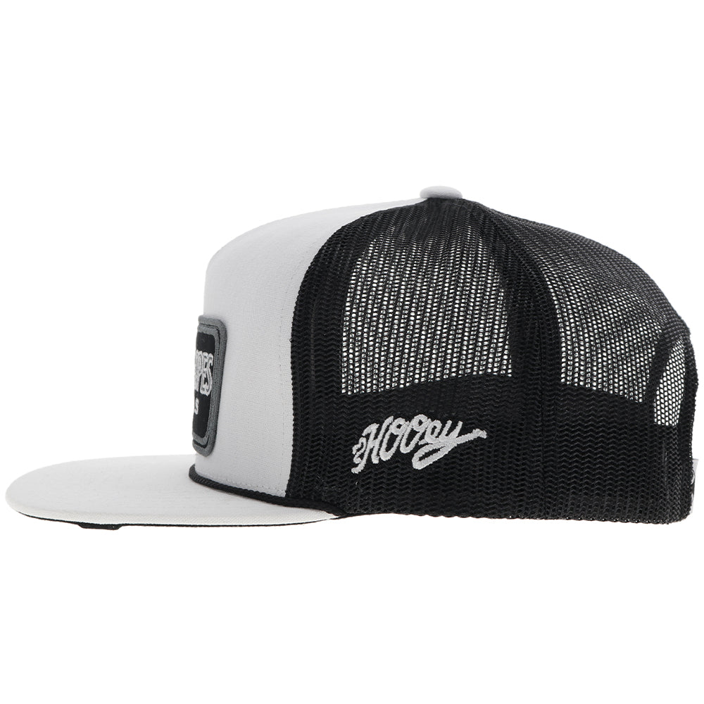 "CR93" Cactus Ropes Hat White/Black