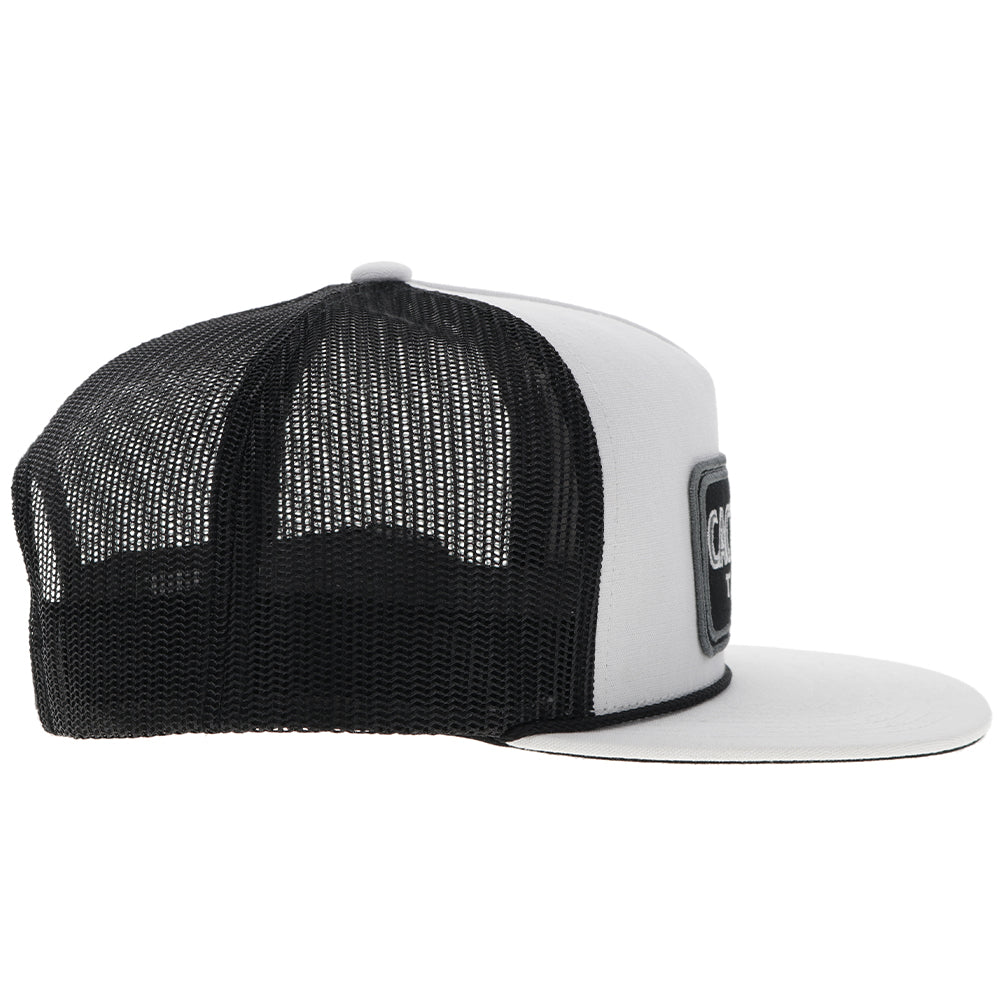 "CR93" Cactus Ropes Hat White/Black
