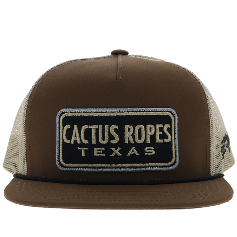 "CR94" Cactus Ropes Hat Brown/Tan