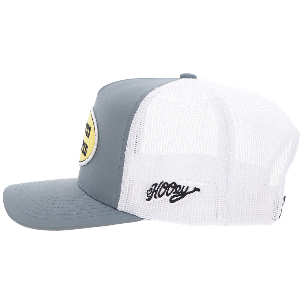 "CR122" Cactus Ropes Hat Grey/White