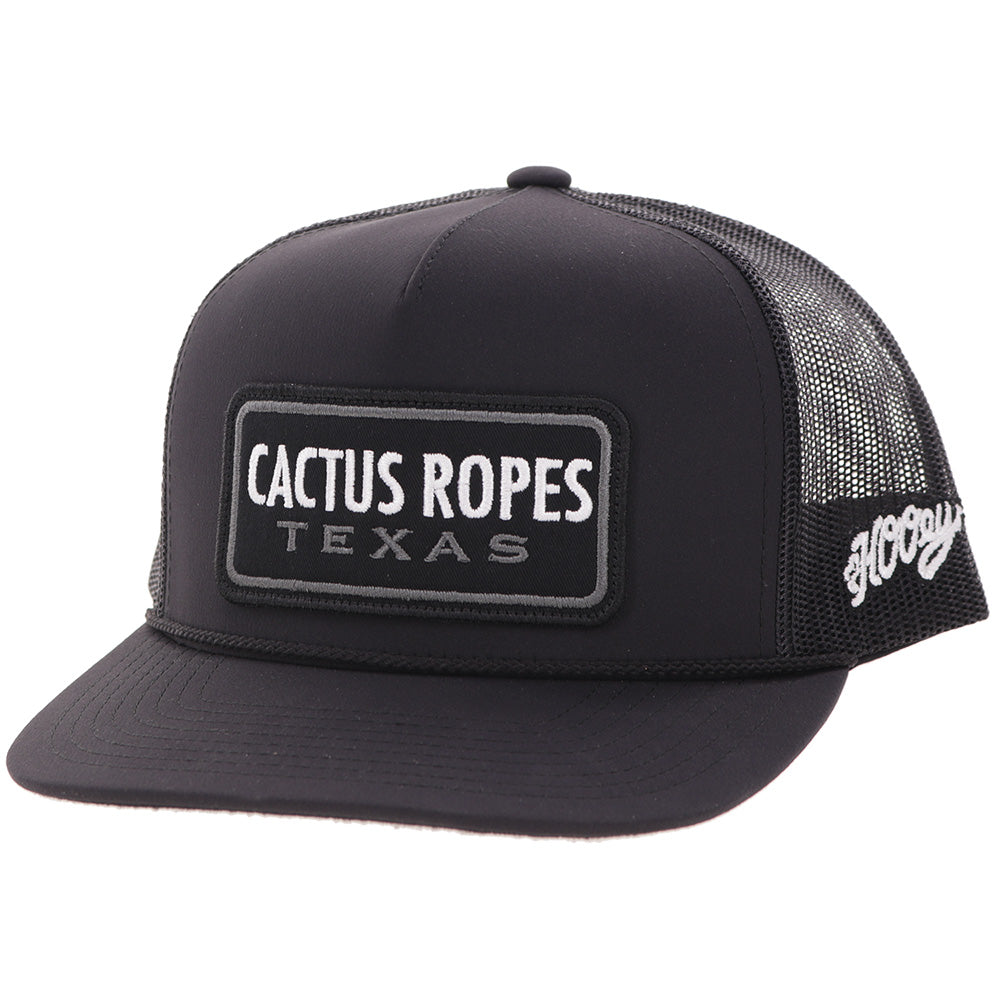 "CR125" Cactus Ropes Hat Black/White