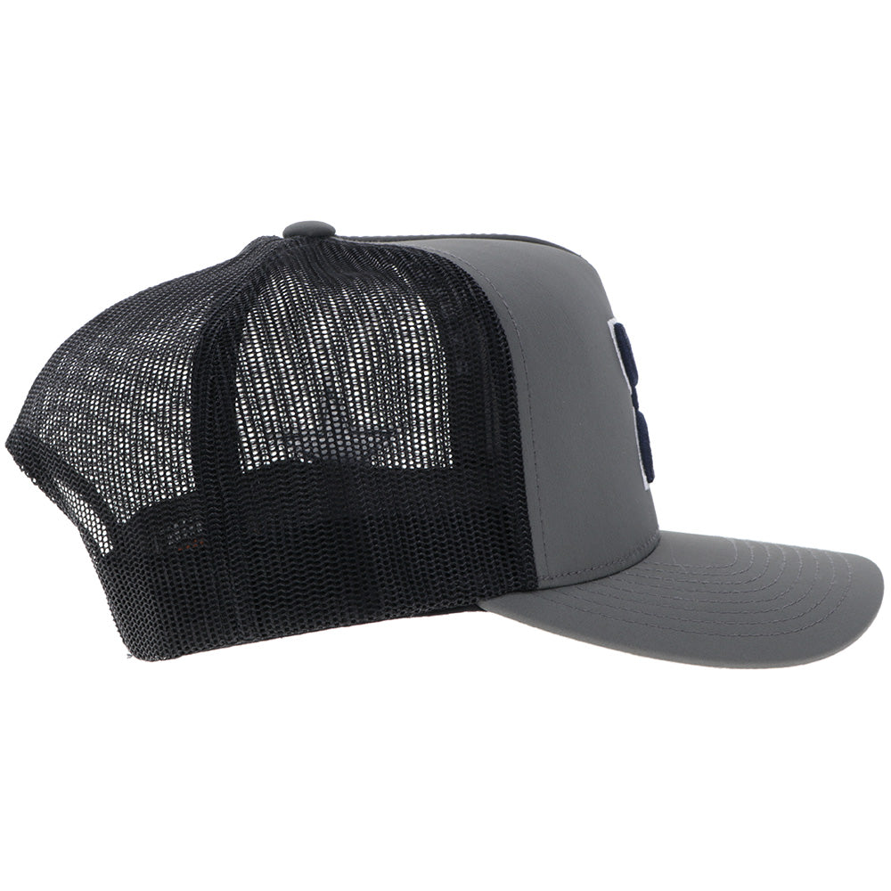 "Dallas Cowboys" Hat Dark Grey w/Hooey Logo