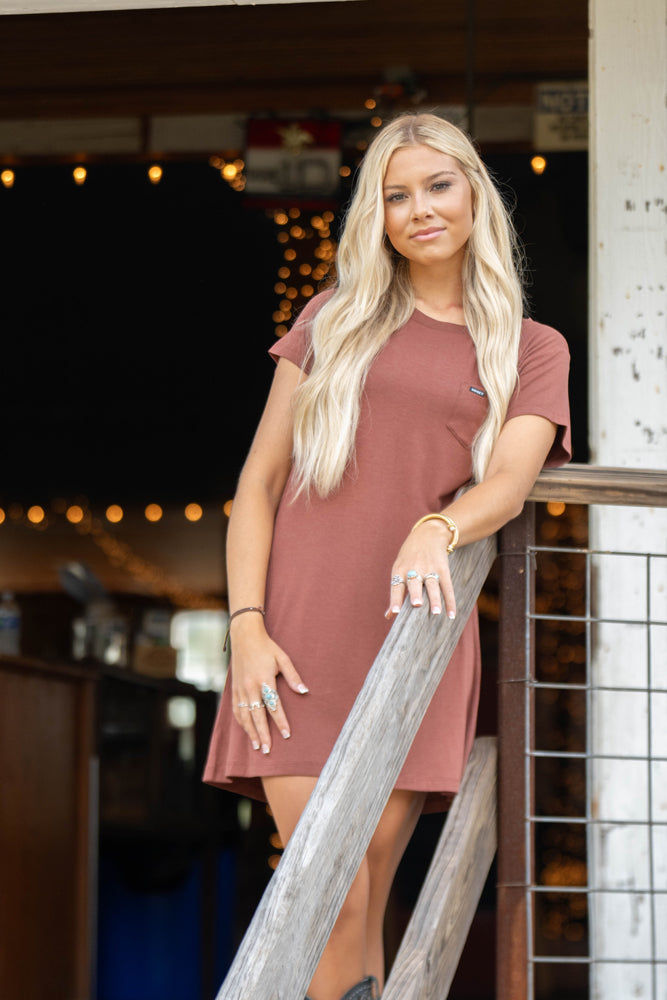 "Santa Rosa" T-shirt Dress