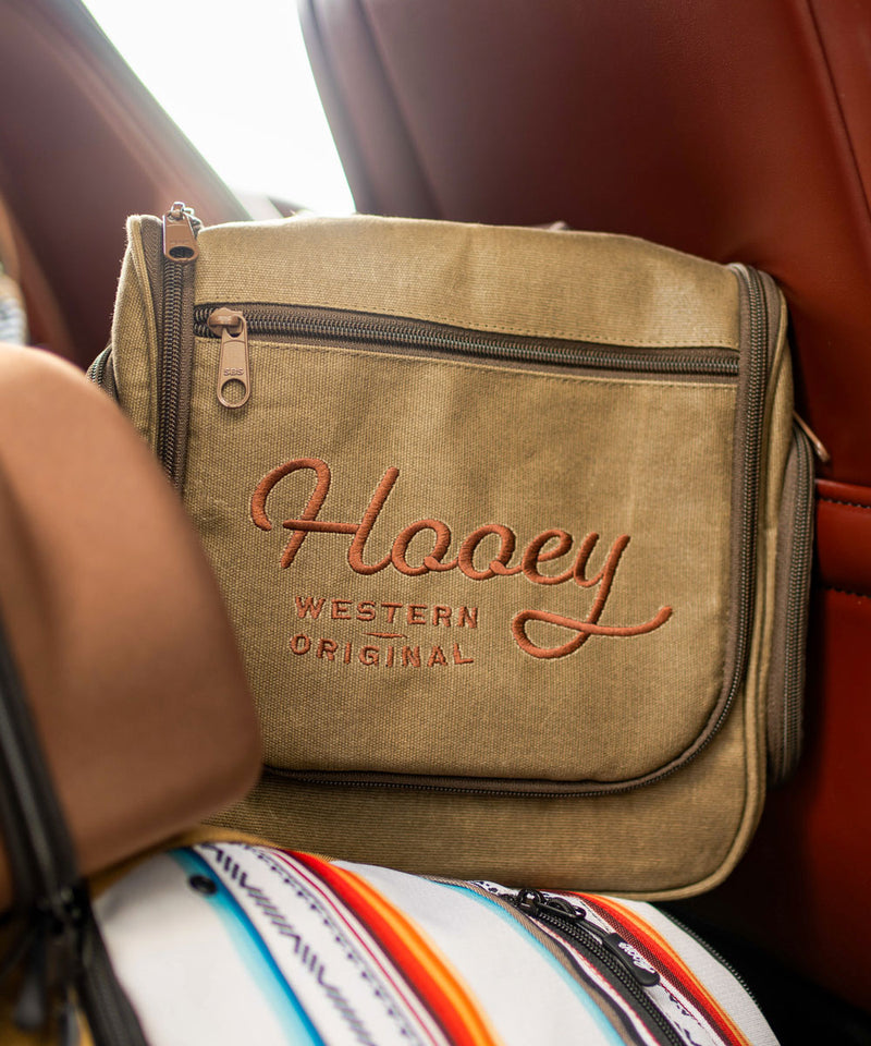 brown, Hooey travel bag, with other Hooey gear