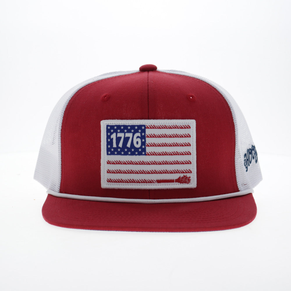 "Liberty Roper" Red/White w/ 1776 Flag Patch
