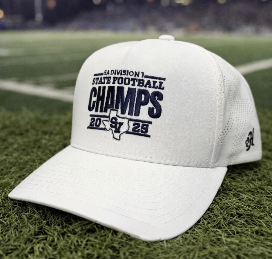 Exclusive Smithson Valley Rangers State of Texas Football Champions Hat