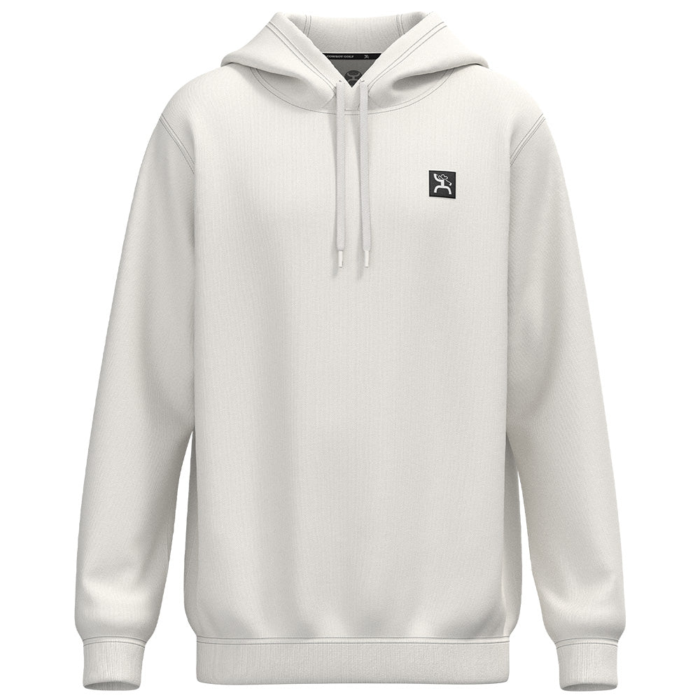"Hooey Hills" Cowboy Golf Hoody White