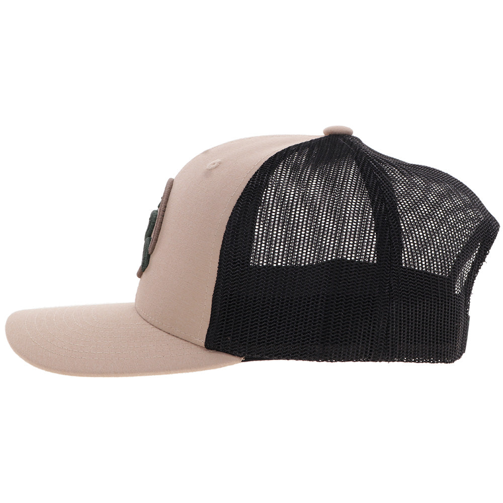 "Strap" Roughy Hat Tan/Black