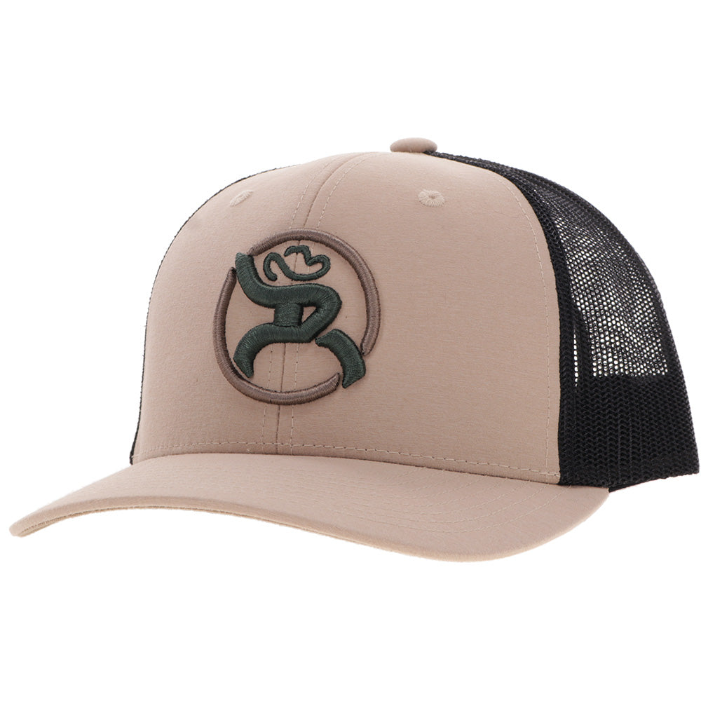 "Strap" Roughy Hat Tan/Black