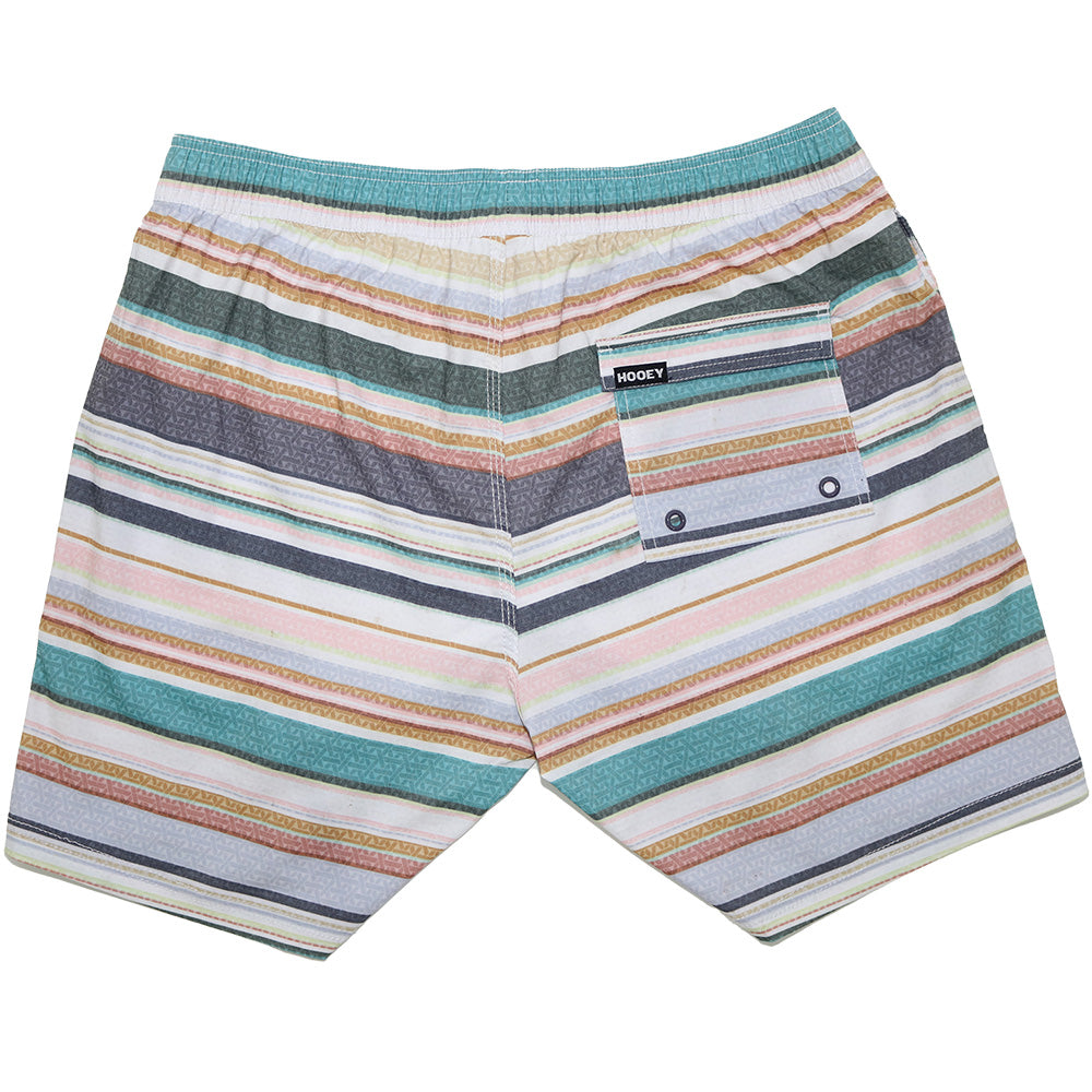 "Bigwake" Multi Color Stripe Board Short