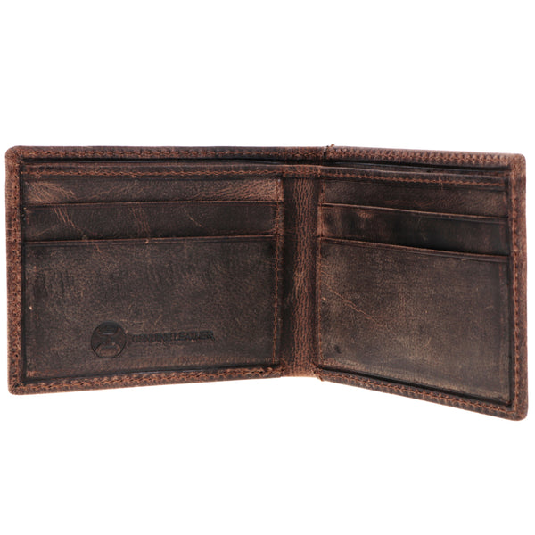Atitlan Leather Brown Leather Money Belt