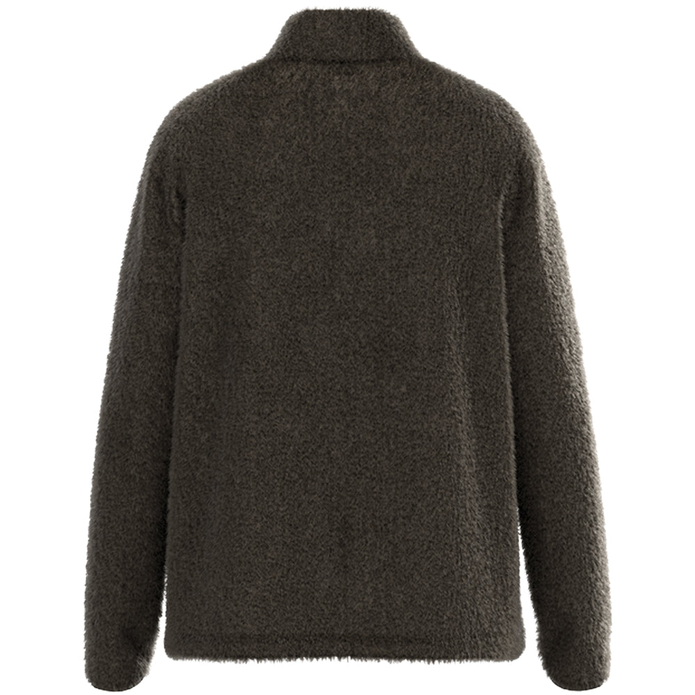 Bozeman Fleece Pullover Dark Brown