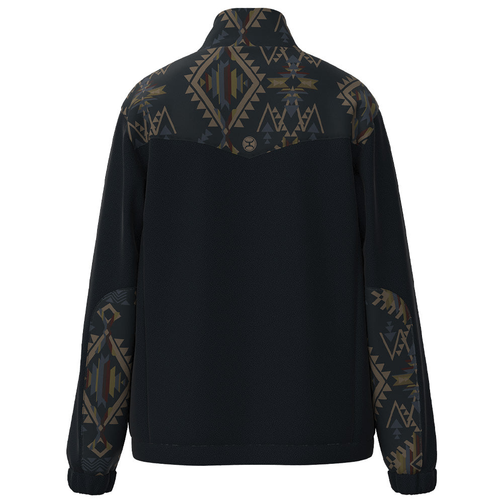 Alamosa Tech Fleece Jacket Dark Navy/ Aztec