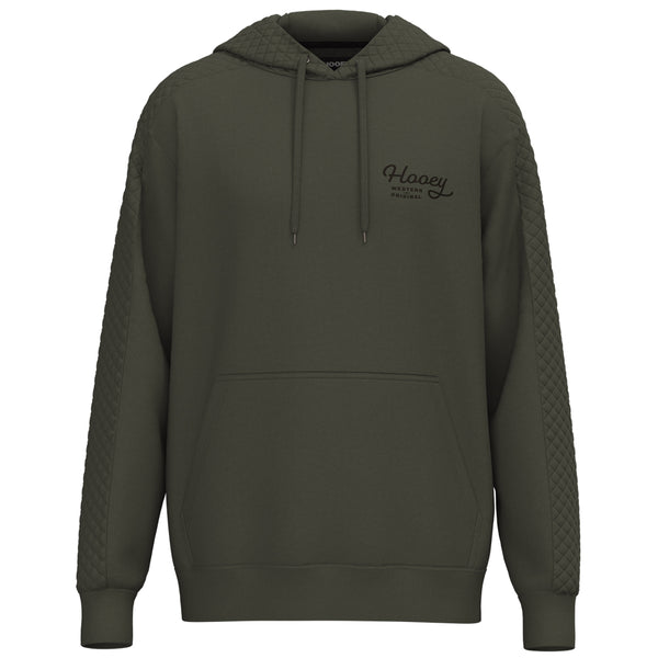 Canyon olive with black logo hoody