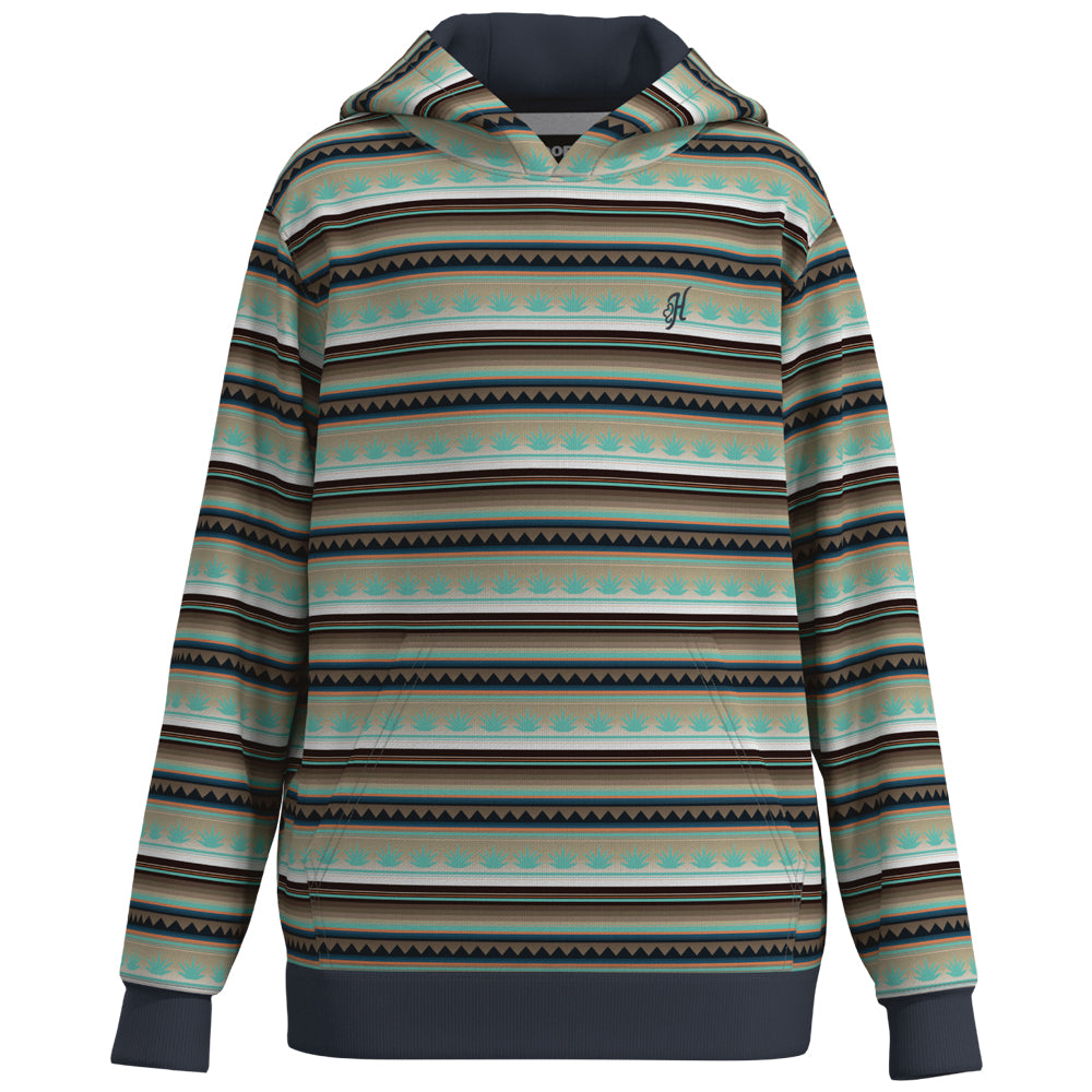Youth "Mesa" Black/Serape Hoody
