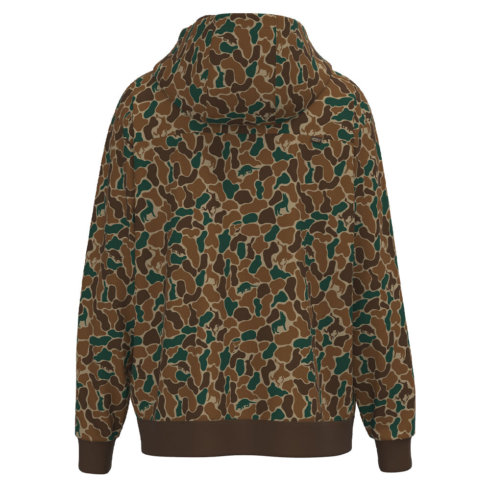 "Legendary" Hoody Brown & Green Critter Camo