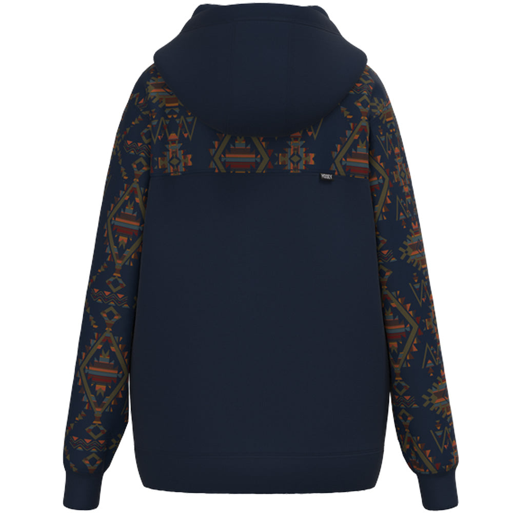YOUTH "Jimmy" Navy Blue w/Orange Aztec