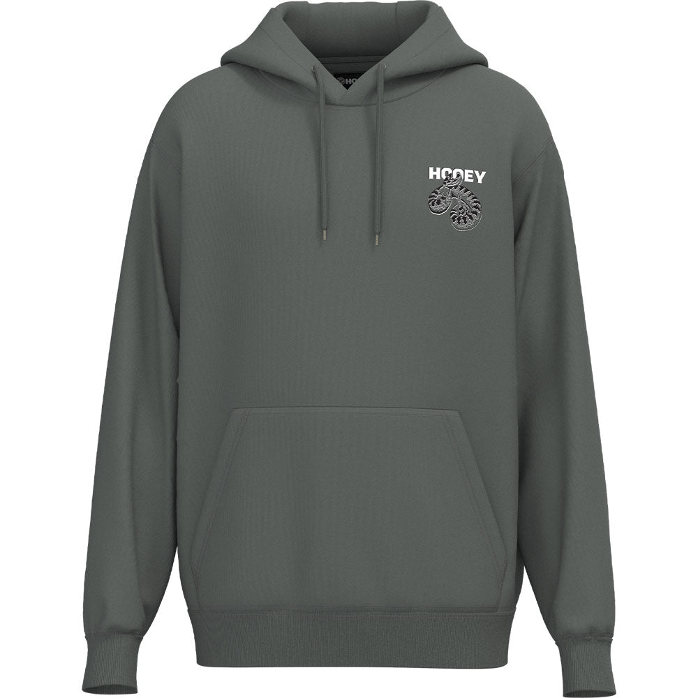 "Rattler" Grey w/Black & White Snake Logo