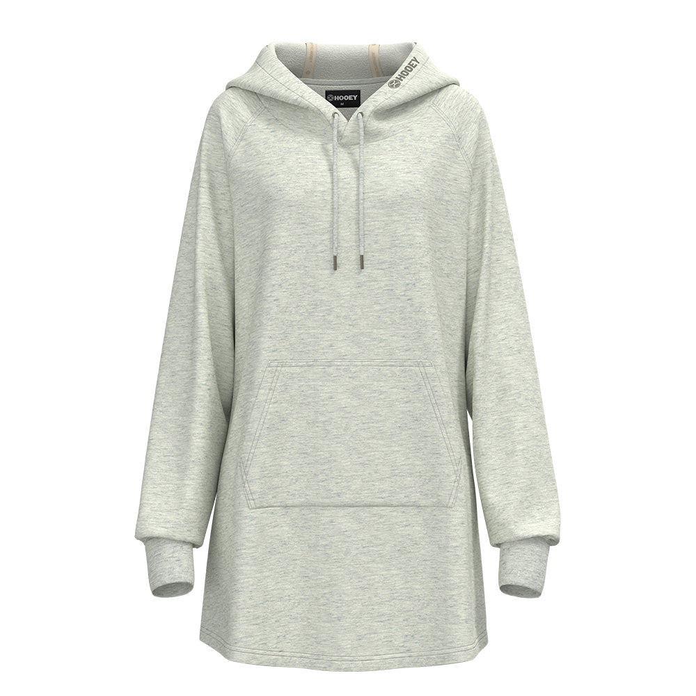 "Corpus Hoody Dress " Grey Heathered