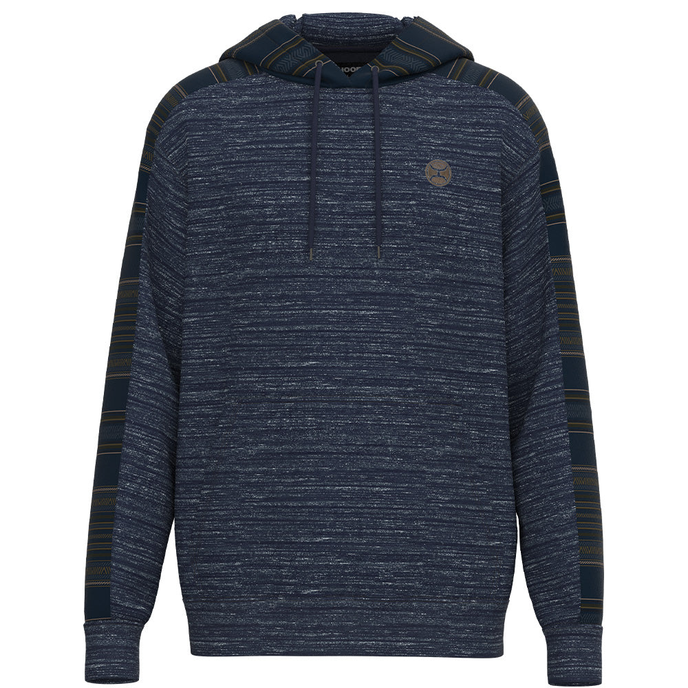 "Canyon" Navy Blue w/Serape Hoody