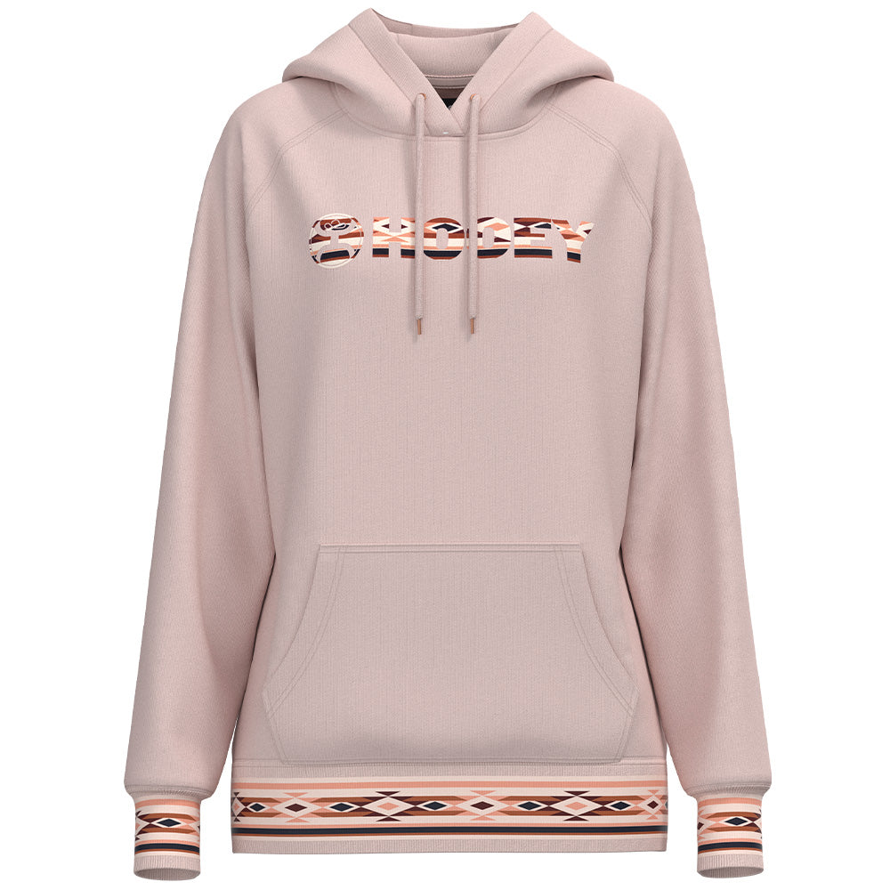 "The Dally " Pink/Aztec w/ Hooey Logo Hoody