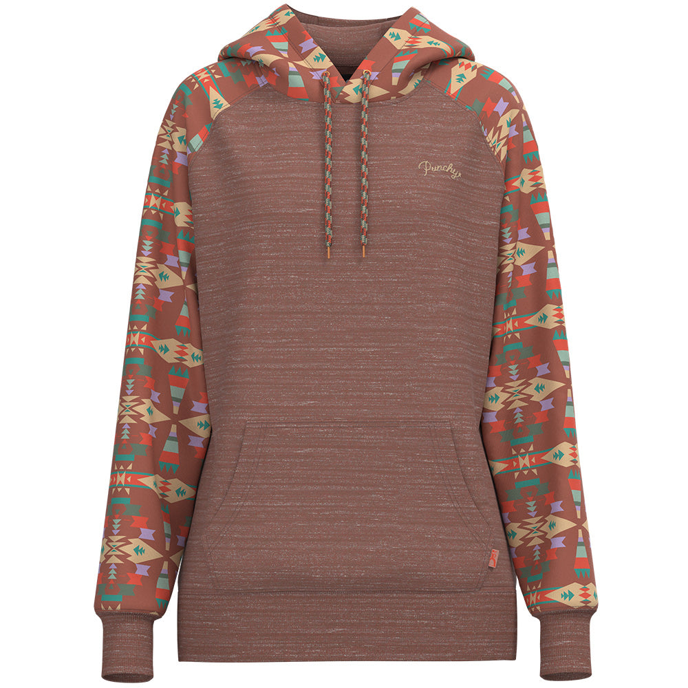"Punchy Legendary" Light Mahogany w/Aztec Hoody