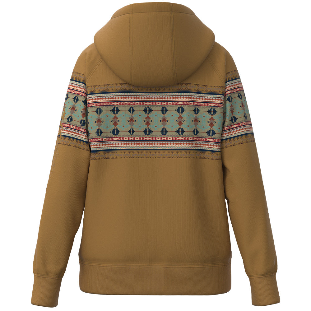 YOUTH "Legendary Hoody" Tan w/Thunderbird Pattern
