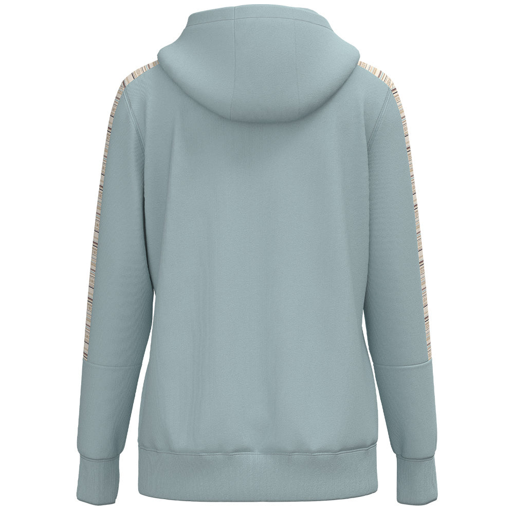 "Canyon" Light Blue w/Serape Pattern Hoody