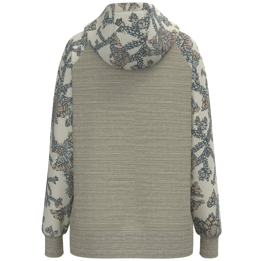 "Legendary Hoody" Cream/Cactus Floral Print