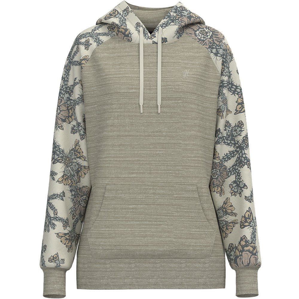 "Legendary Hoody" Cream/Cactus Floral Print