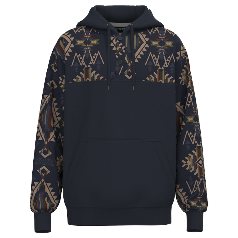Jimmy Hoody Dark Navy/Aztec